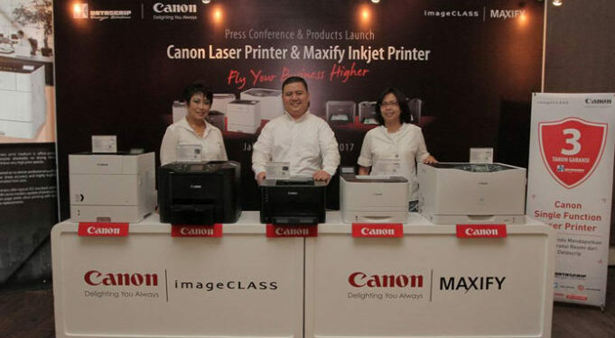 Canon Hadirkan 3 Seri Printer MAXIFY Bagi UKM
