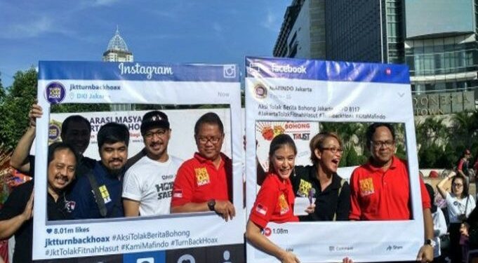 Deklarasi Masyarakat Anti Hoax Digelar Serentak di Enam Kota