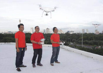 Indosat Bentuk Komunitas Penggemar Drone