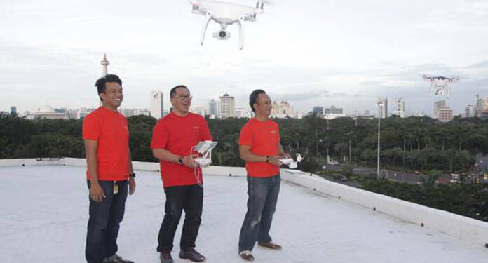 Indosat Bentuk Komunitas Penggemar Drone