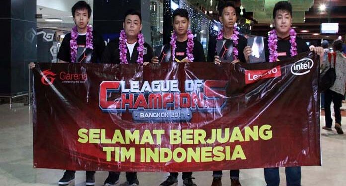 Indonesia Turut Serta Lenovo Intel League of Champions 2017