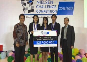UGM Raih Posisi Tiga Di Ajang Nielsen Challange Competition 2017