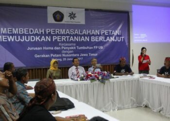 Mahasiswa Brawijaya Bantu Petani Menuju Pertanian Organik dan Sehat
