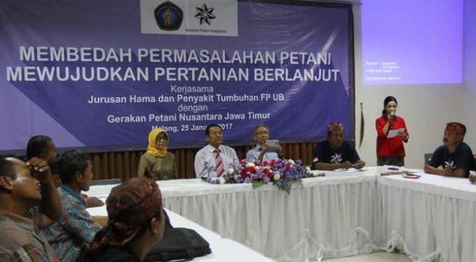 Mahasiswa Brawijaya Bantu Petani Menuju Pertanian Organik dan Sehat