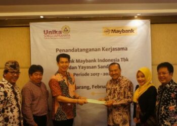 Unika Soegijapranata dan Maybank Indonesia Jalin Kerja Sama