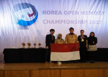 Indonesia Jadi Jawara Kejuaraan Daya Ingat di Korea