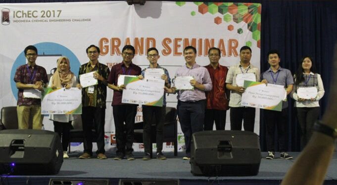 Mahasiswa Tehnik Kimia ITB Juarai IChEC 2017