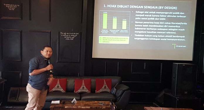 Mastel: Indonesia Tidak Butuh Regulasi Khusus Hoax