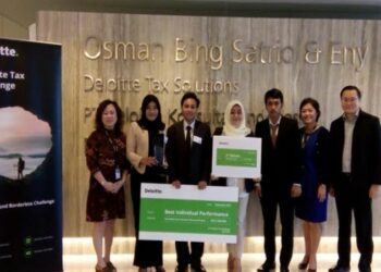 Mahasiswa UGM Juara Deloitte Tax Challenge (DTC) 2017 Singapura.