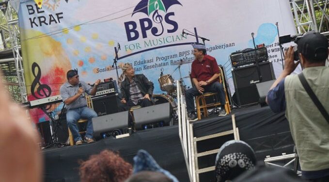 Bekraf Berikan Perlindungan Kesehatan Bagi Pelaku Seni Bandung