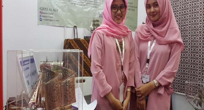 Ada Kapal Batavia Di Pameran Telkom Craft Indonesia
