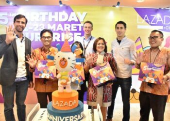 Lazada Siapkan Kejutan Spesial di Ultah Ke-5