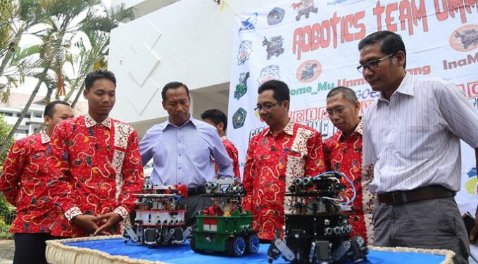 Robot Karya Mahasiswa Indonesia Lolos Kompetisi Trinity