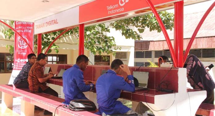 Telkom Bangun Taman Digital Untuk Anak Muda Kota Serang