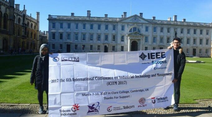 Fisikawan Muda Tel-U Tampilkan Riset Energy di Cambridge