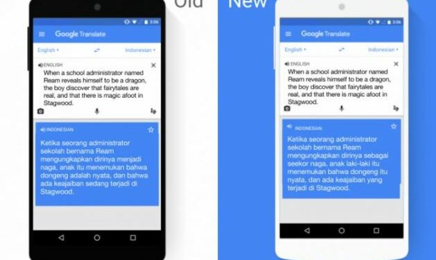 Gunakan Teknologi NMT, Hasil Terjemahan Google Translate Lebih Akurat