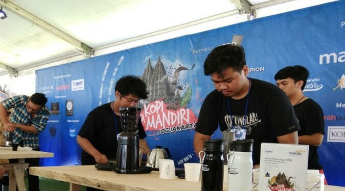 Bank Mandiri Tingkatkan Transaksi Lewat Coffiesta