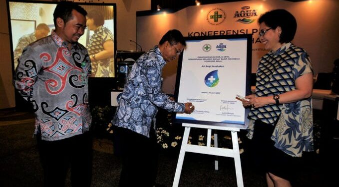 PERSI Gandeng Danone Tingkatkan Kualitas Air Bersih di RS