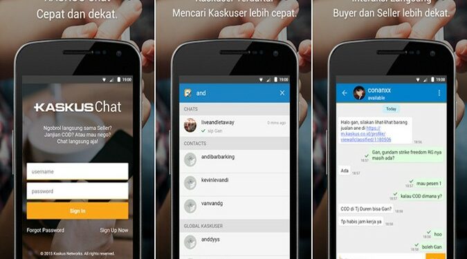 Kaskus Chat Layani Transaksi Financial