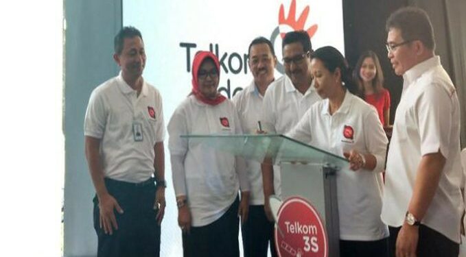 Satelit Telkom 3S Resmi Beroperasi