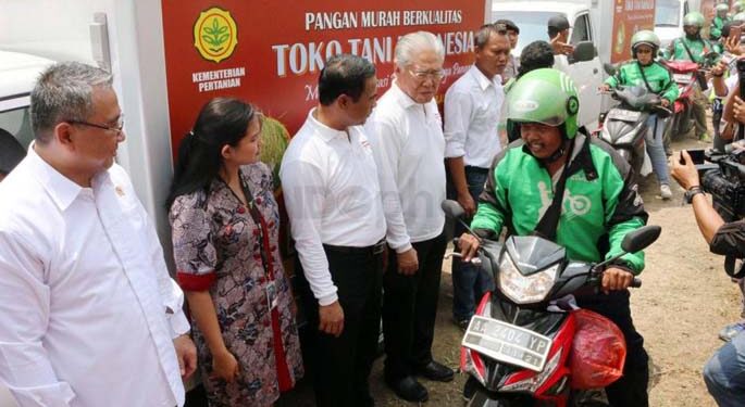 TTI Gandeng Go-Jek Distribusi Pangan Pokok