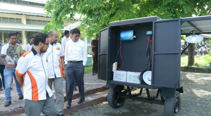 Tim Unsyiah Ciptakan Pengolah Air Tenaga Surya