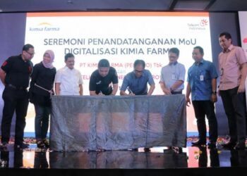 Tingkatkan Sinergi Antar BUMN Telkom Dukung Kimia Farma Menjadi Perusahaan Kelas Dunia Berbasis Digital