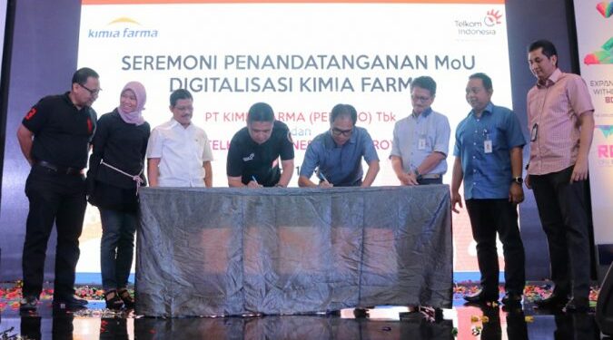 Tingkatkan Sinergi Antar BUMN Telkom Dukung Kimia Farma Menjadi Perusahaan Kelas Dunia Berbasis Digital