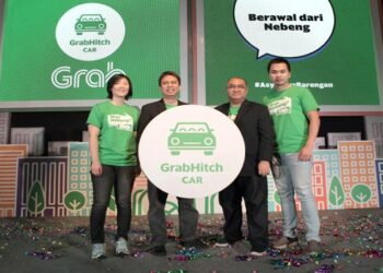 Grab Beri Solusi Macet Dengan GrabHitch Mobil