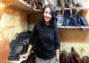 Monica Mulanisari:  Bawa Tas Kulit Jogjakarta Melenggang Ke Negeri Sakura