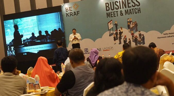 Bekraf Membuka Akses Pelaku Ekonomi Kreatif ke Bank BUMN