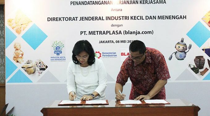 Situs Blanja.com Siap Kembangkan IKM Berbasis Digital