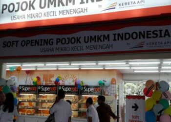 Stasiun Gambir Resmi Hadirkan Gerai Pojok UMKM