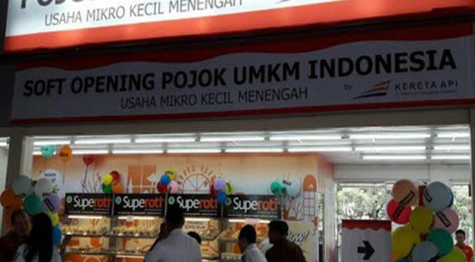 Stasiun Gambir Resmi Hadirkan Gerai Pojok UMKM