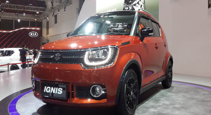 Suzuki IGNIS, Menggoda Pengunjung IIMS 2017