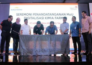 Telkom Dukung Kimia Farma Jadi Perusahaan Berbasis Digital