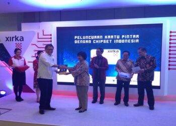 Chip Karya Anak Bangsa Jadi Otak Kartu Pintar