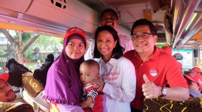 Jelang Idul Fitri 1438 H: TelkomGroup Berangkatkan 3.860 Pemudik