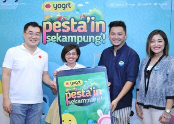 Yogrt Traktir Pengguna Rayakan Halal bi Halal Sekampung