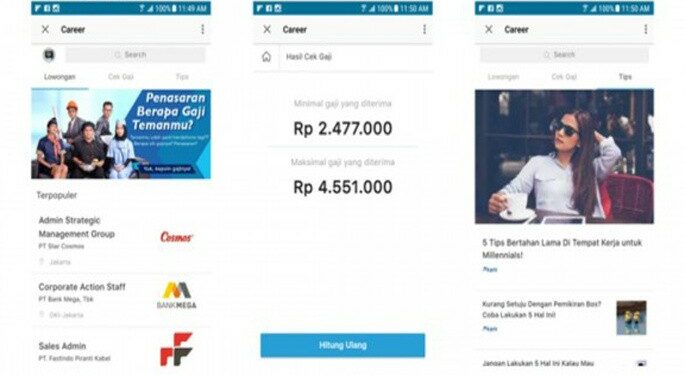 Ada Fitur Lowongan Kerja di BBM