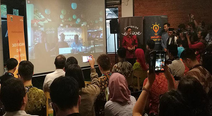 Pemprov DKI Resmikan JSC Hive, Co-working Space Bagi Startup