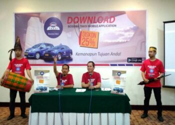Taksi Bosowa Kini Punya Aplikasi Online