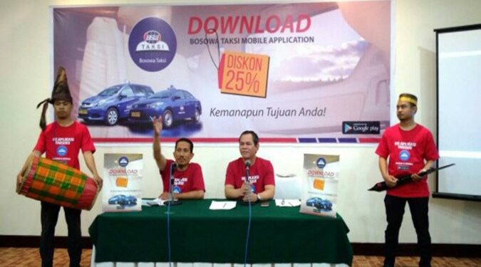 Taksi Bosowa Kini Punya Aplikasi Online