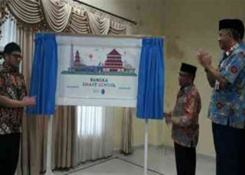 Pemkab Bangka dan Ruangguru Luncurkan Bangka Smart School