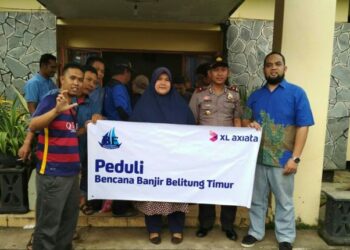 XL Axiata Salurkan Bantuan Untuk Masyarakat Belitung Timur