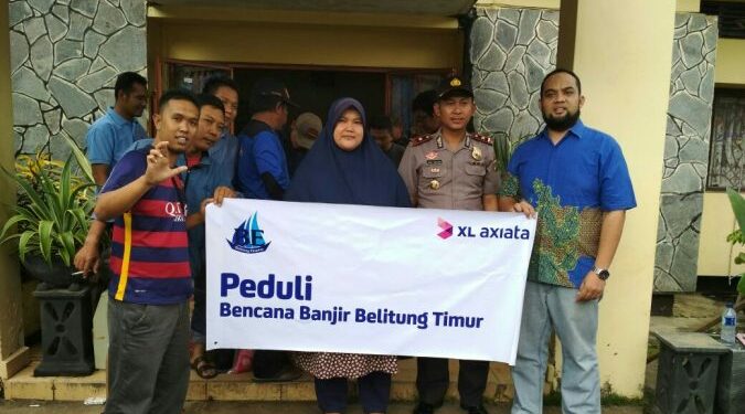 XL Axiata Salurkan Bantuan Untuk Masyarakat Belitung Timur