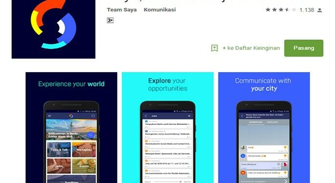 Aplikasi Saya Permudah Komunikasi Tanpa Nomor Telepon