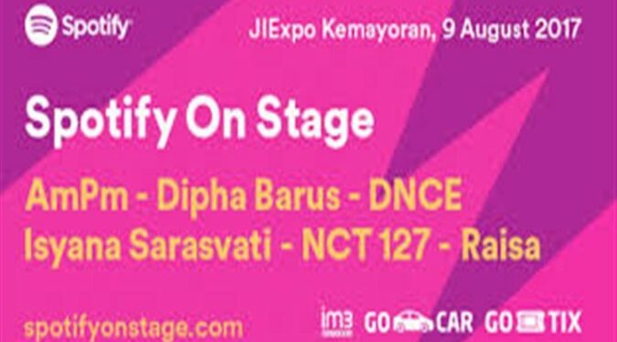 Apresiasi Penggunanya, Spotify Indonesia Gelar “Spotify On Stage 2017”