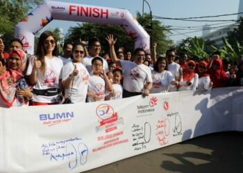 Telkom Ajak Masyarakat Budayakan Sehat Melalui Gerakan Ayo Berjalan