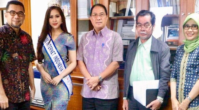 Kemenkominfo Kampanye Internet Sehat Bersama Miss Internet Indonesia